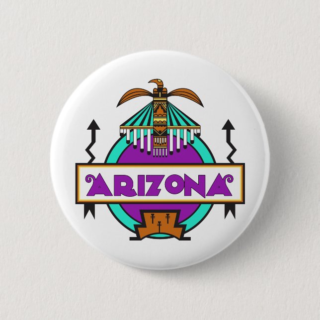 Thunderbird Shield Pinback Button (Front)