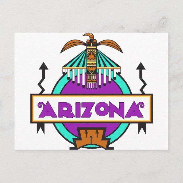 Thunderbird Shield Postcard (Front)