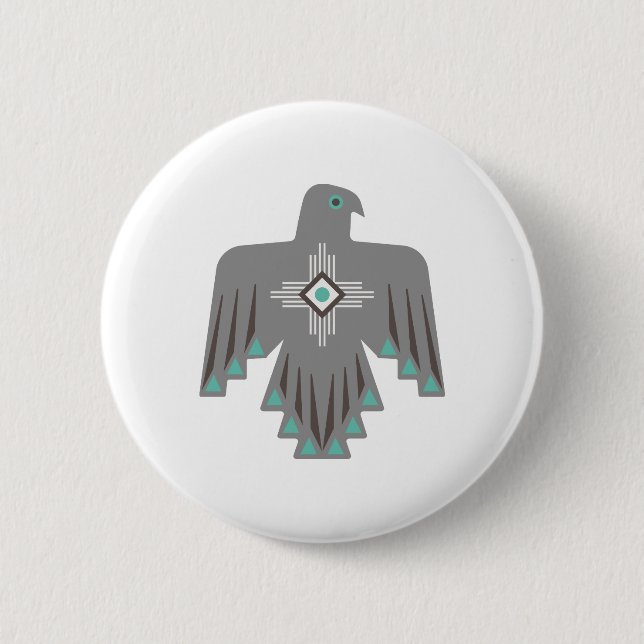 Thunderbird Symbol Button (Front)