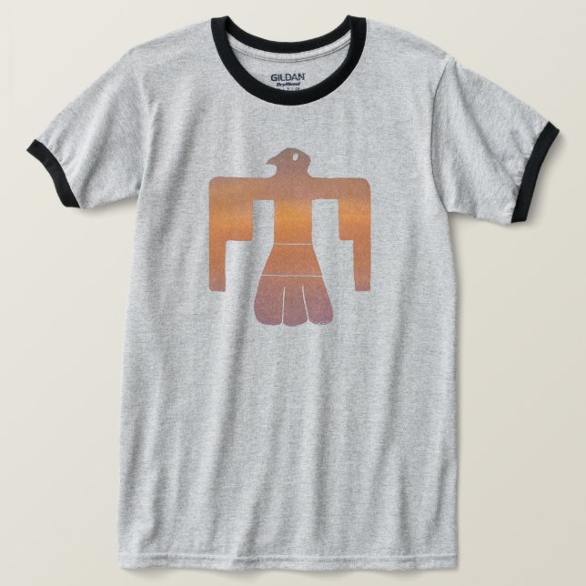 Thunderbird Watercolor T-Shirt (Design Front)