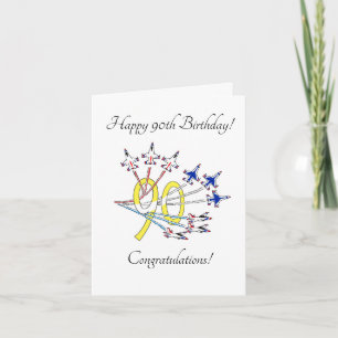 Thunderbirds 90th - Birthday Card 