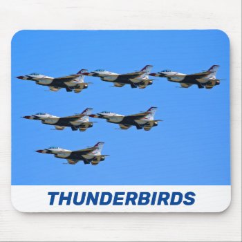 Thunderbirds Delta Formation Mousepad by usairforce at Zazzle