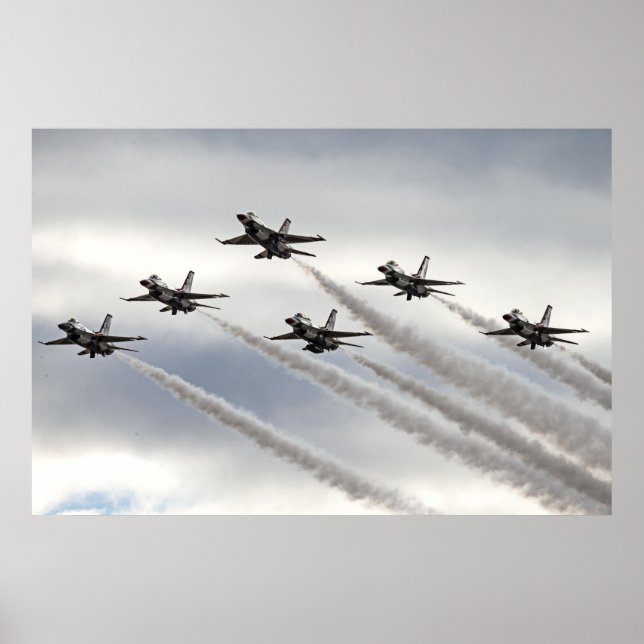 Thunderbirds Delta Formation Poster (Front)