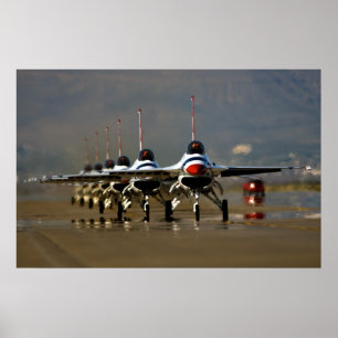 Thunderbirds Flight Demonstration Team Poster