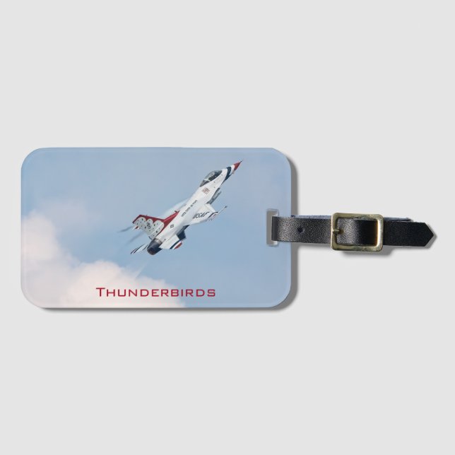 Thunderbirds Luggage Tag (Front Horizontal)