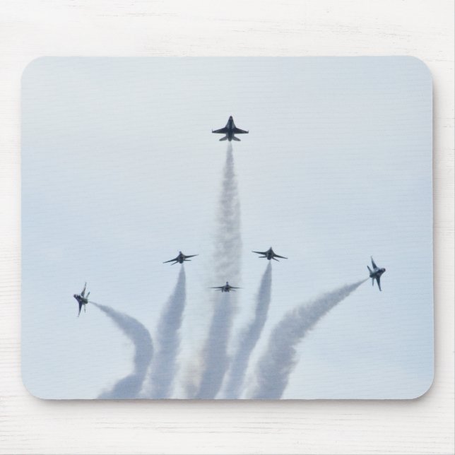 Thunderbirds Split Formation Mouse Pad (Front)