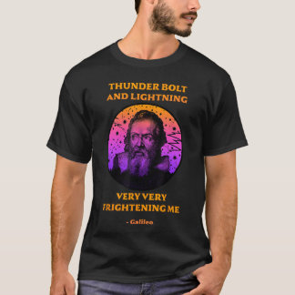 Thunderbolt and Lightning Galileo Science Meme boy T-Shirt