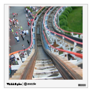Thunderbolt Roller Coaster at Kennywood Park Wall Sticker