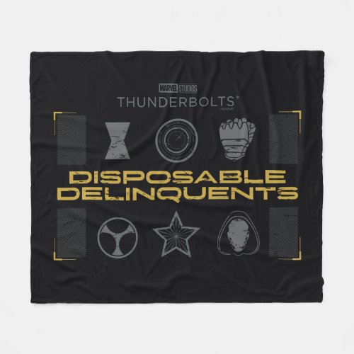 Thunderbolts* | Disposable Delinquents Fleece Blanket