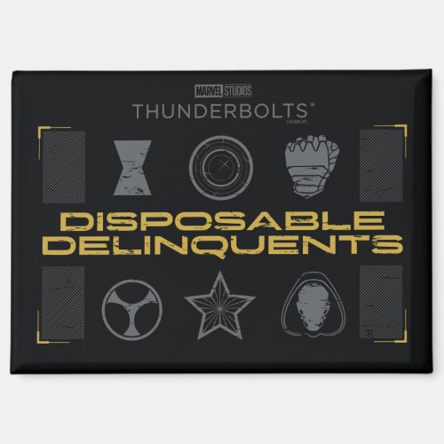 Thunderbolts* | Disposable Delinquents Magnet