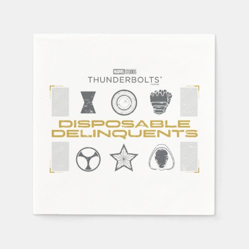Thunderbolts* | Disposable Delinquents Napkins