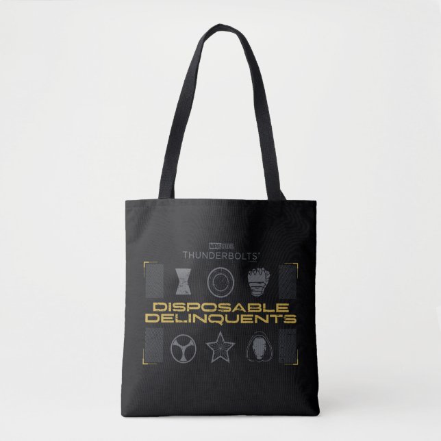 Thunderbolts* | Disposable Delinquents Tote Bag (Front)