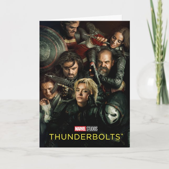 Thunderbolts* | Group Fighting Theatrical Card (Front)
