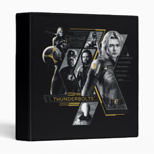 Thunderbolts*   Group Graphic 3 Ring Binder