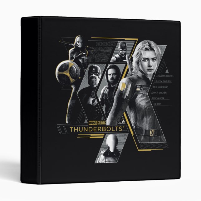 Thunderbolts* | Group Graphic 3 Ring Binder (Front/Spine)