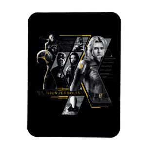 Thunderbolts*   Group Graphic Magnet