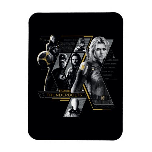 Thunderbolts* | Group Graphic Magnet