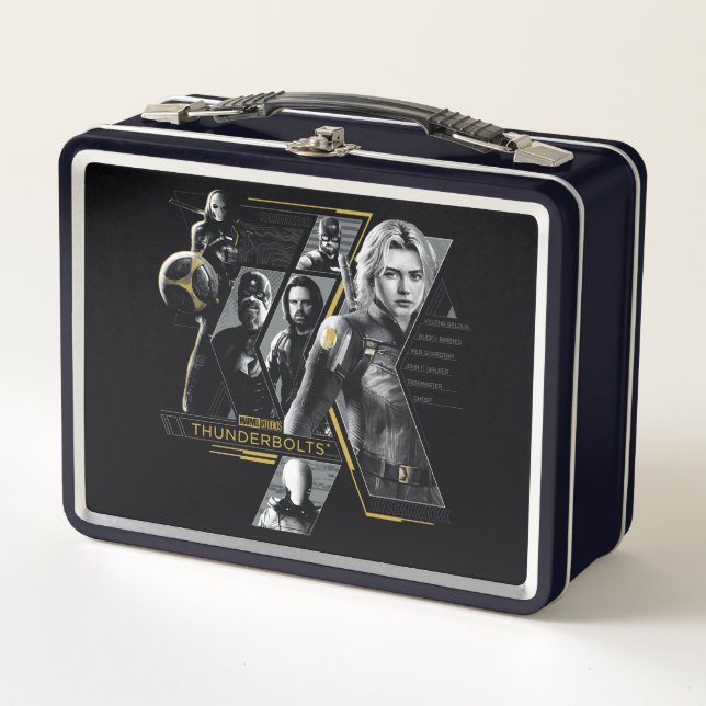 Thunderbolts* | Group Graphic Metal Lunch Box (Front)