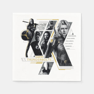 Thunderbolts*   Group Graphic Napkins