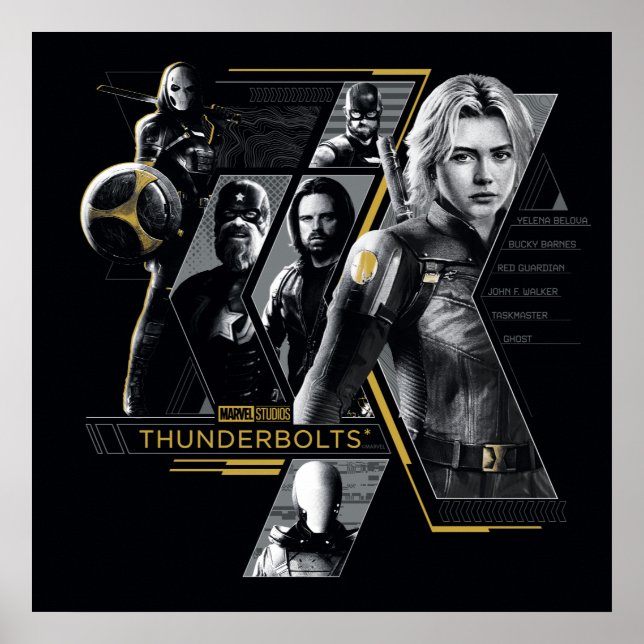 Thunderbolts* | Group Graphic Poster (Front)