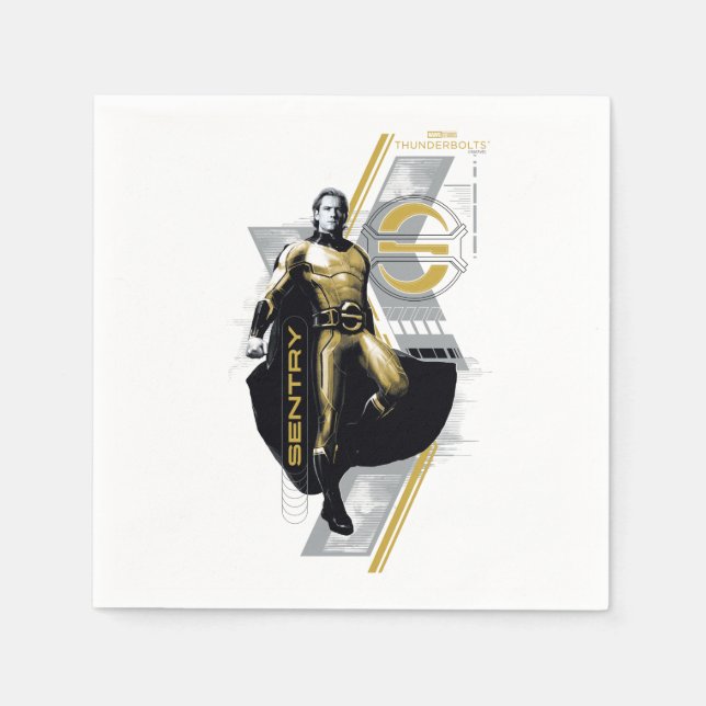 Thunderbolts* | Sentry Character Graphic Napkins (Front)
