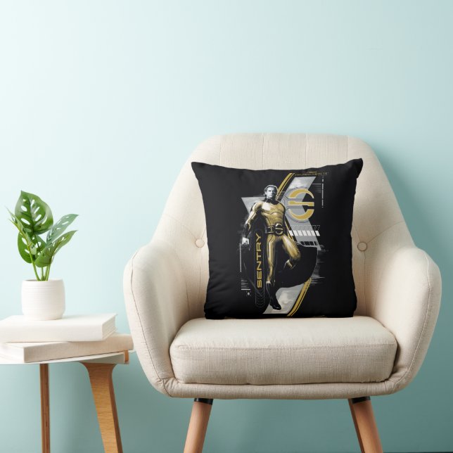 Thunderbolts* | Sentry Character Graphic Throw Pillow (Chair)