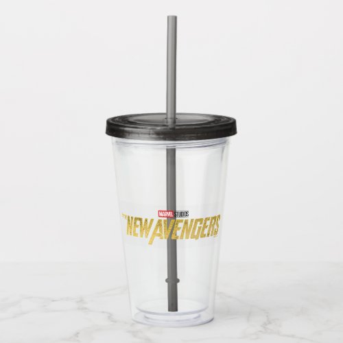 Thunderbolts* | *The New Avengers Logo Acrylic Tumbler