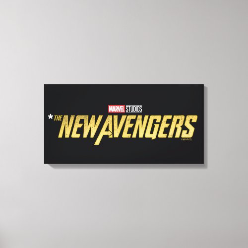 Thunderbolts* | *The New Avengers Logo Canvas Print