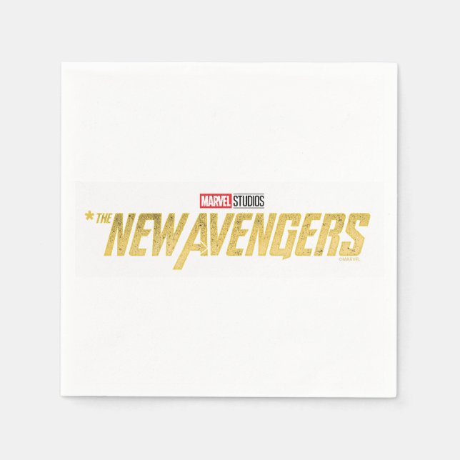 Thunderbolts* | *The New Avengers Logo Napkins (Front)