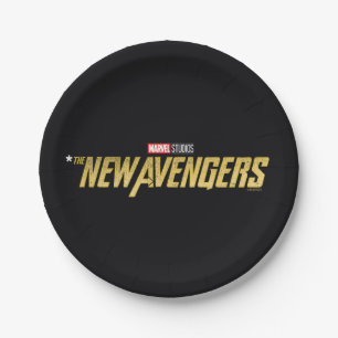 Thunderbolts*   *The New Avengers Logo Paper Plates