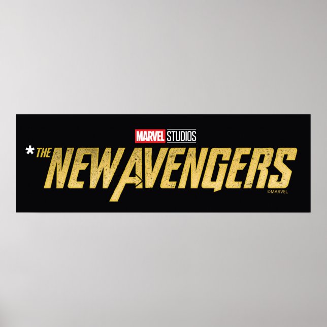 Thunderbolts* | *The New Avengers Logo Poster (Front)
