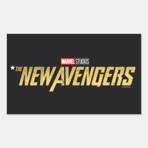 Thunderbolts* | *The New Avengers Logo Rectangular Sticker