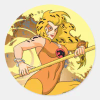 ThunderCats, Cheetara Character Graphic Classic Round Sticker