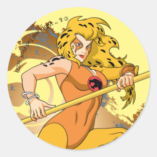 ThunderCats | Cheetara Character Graphic Classic Round Sticker