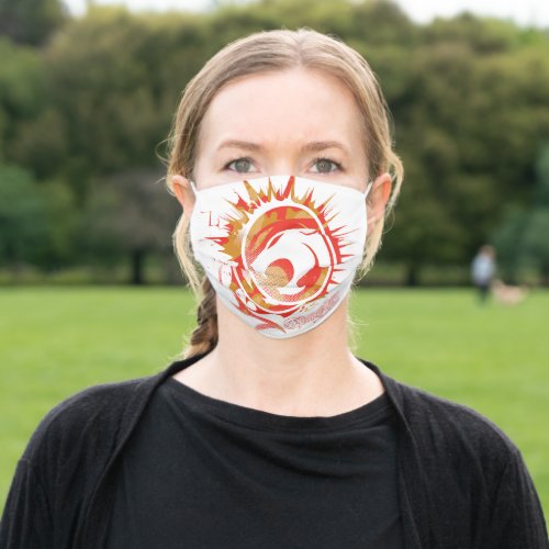 ThunderCats  Explosive Logo Graphic Adult Cloth Face Mask