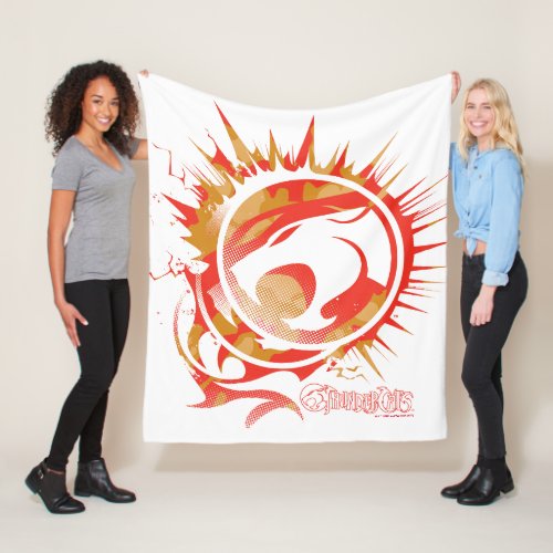 ThunderCats  Explosive Logo Graphic Fleece Blanket