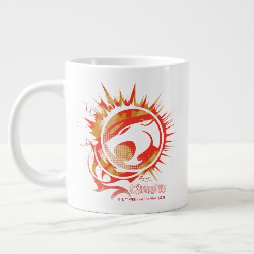 ThunderCats  Explosive Logo Graphic Giant Coffee Mug