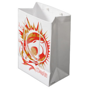 ThunderCats Explosive Logo Graphic Medium Gift Bag