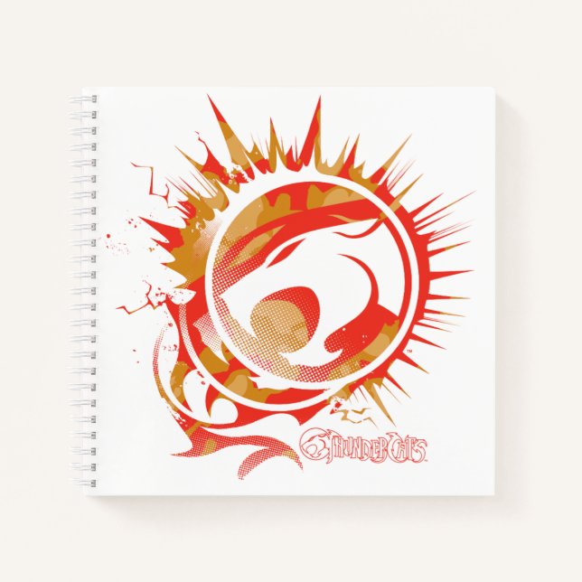 ThunderCats | Explosive Logo Graphic Notebook (Front)