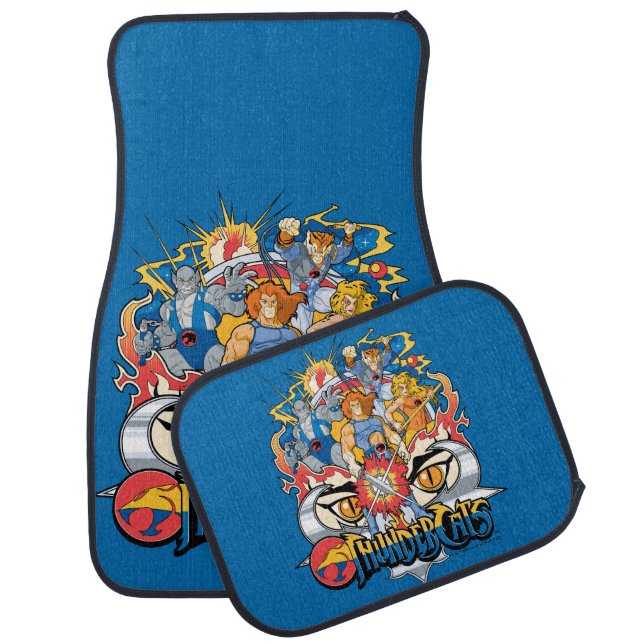 ThunderCats | Firey Group Graphic Car Floor Mat (Set)
