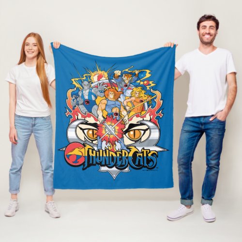 ThunderCats  Firey Group Graphic Fleece Blanket