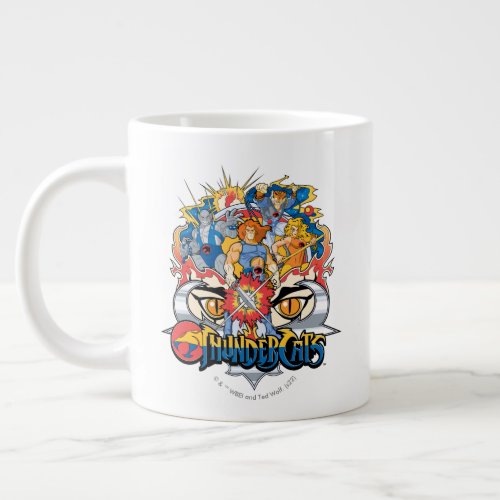 ThunderCats  Firey Group Graphic Giant Coffee Mug