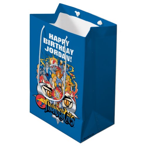 ThunderCats  Firey Group Graphic Medium Gift Bag