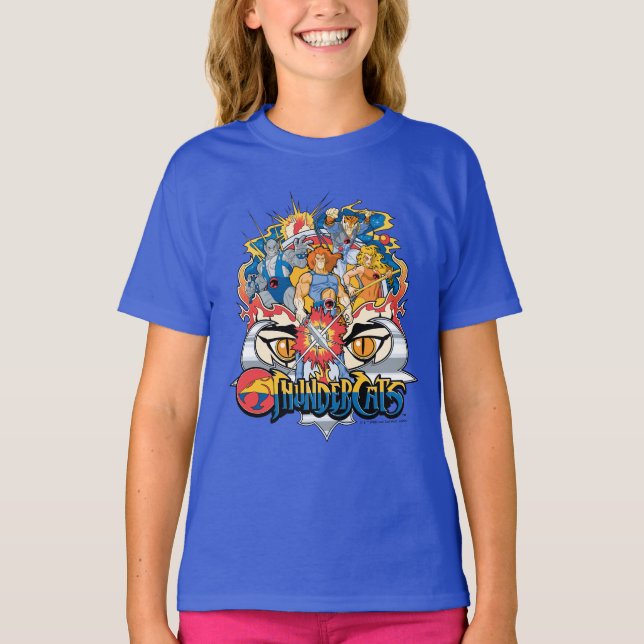 ThunderCats | Firey Group Graphic T-Shirt (Front)