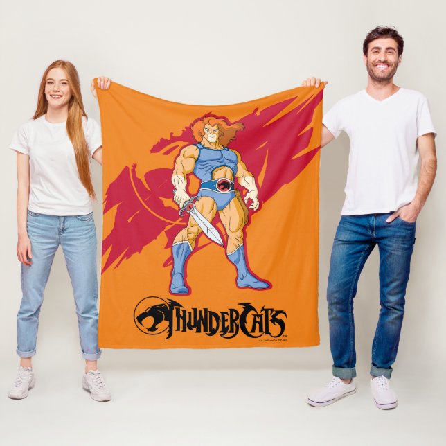 ThunderCats | Lion-O Character Graphic Fleece Blanket (In Situ)