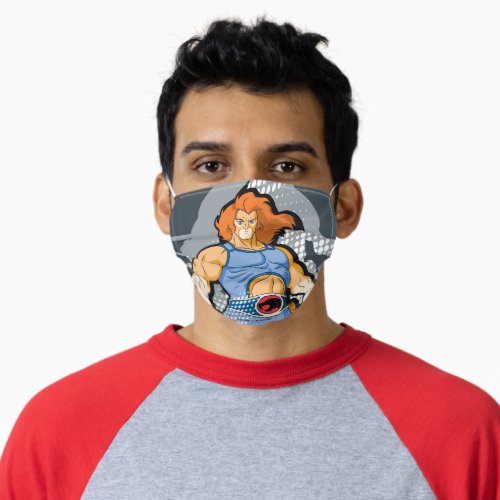 ThunderCats  Lion_O Halfttone Shadow Graphic Adult Cloth Face Mask