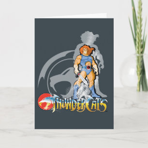 ThunderCats   Lion-O Halfttone Shadow Graphic Card