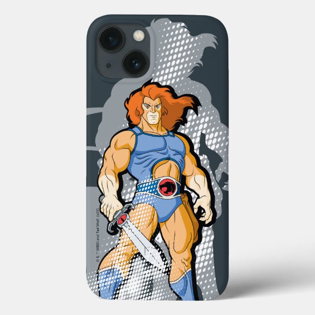 ThunderCats | Lion-O Halfttone Shadow Graphic Case-Mate iPhone Case (Back)