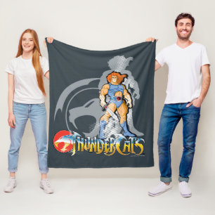 ThunderCats Lion-O Halfttone Shadow Graphic Fleece Blanket