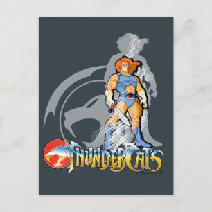 ThunderCats Lion-O Halfttone Shadow Graphic Postcard